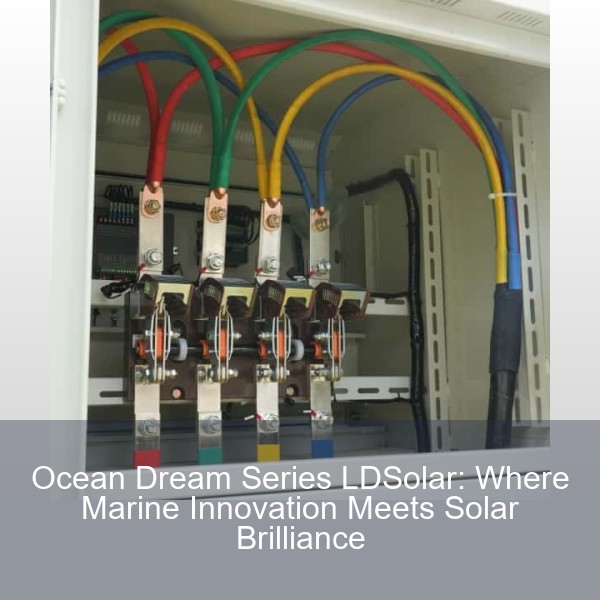 Ocean Dream Series LDSolar: Where Marine Innovation Meets Solar Brilliance